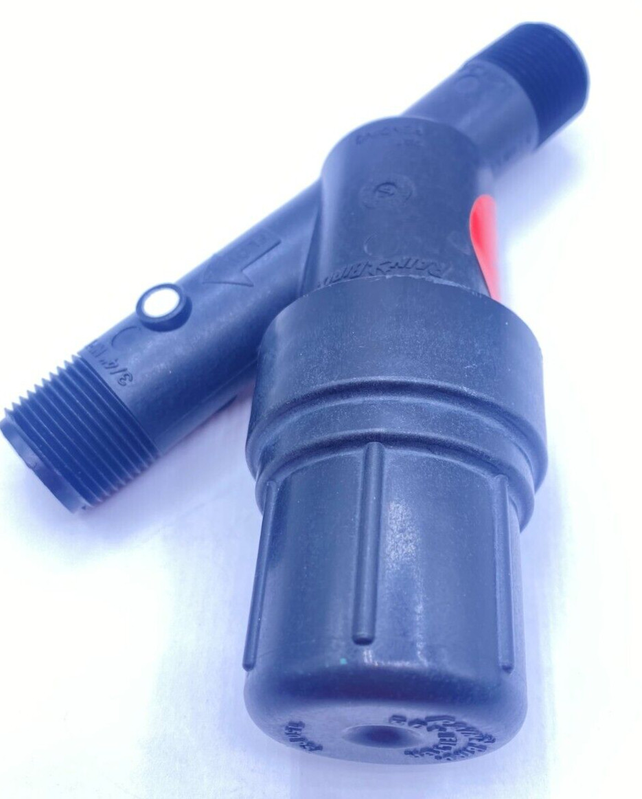 Rain Bird Lot of 2 Xerigation Pressure Regulat RBY Filter 3/4 PRF075RBY, X13000