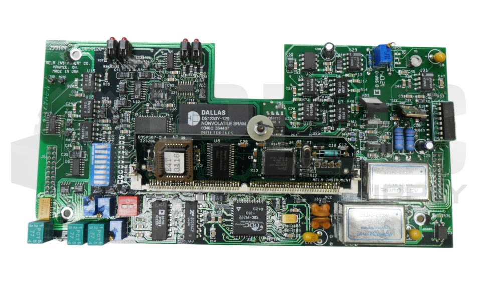 HELM INSTRUMENTS Z23159 CIRCUIT BOARD B01A120-3 W/ B95A507-2 BOARD Z23206