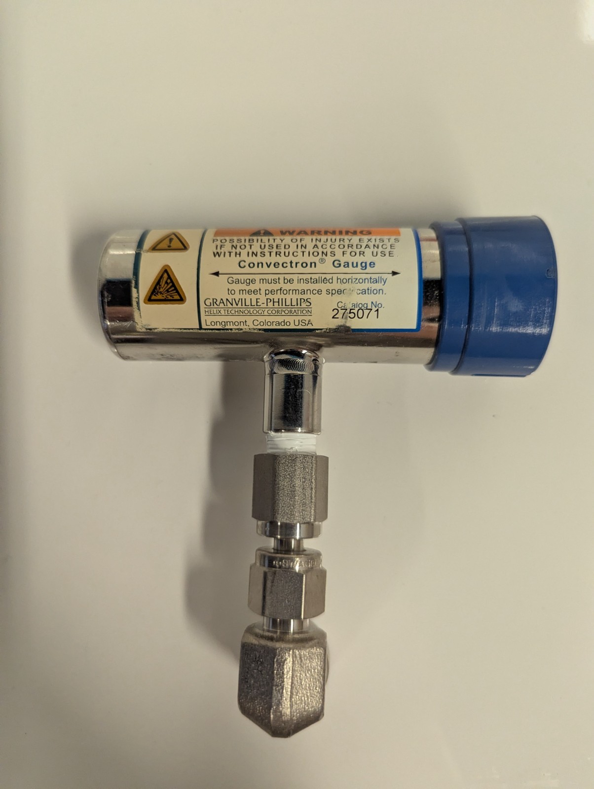 Granville Phillips 275071 Vacuum Gauge with 0.125 in. NPT Fitting