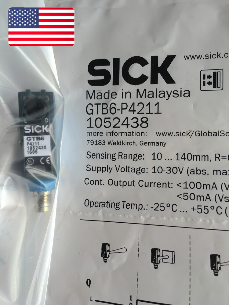 1Pc NEW Sick GTB6-P4211 1052438 Reflective Photoelectric Switch Sensor -US Stock