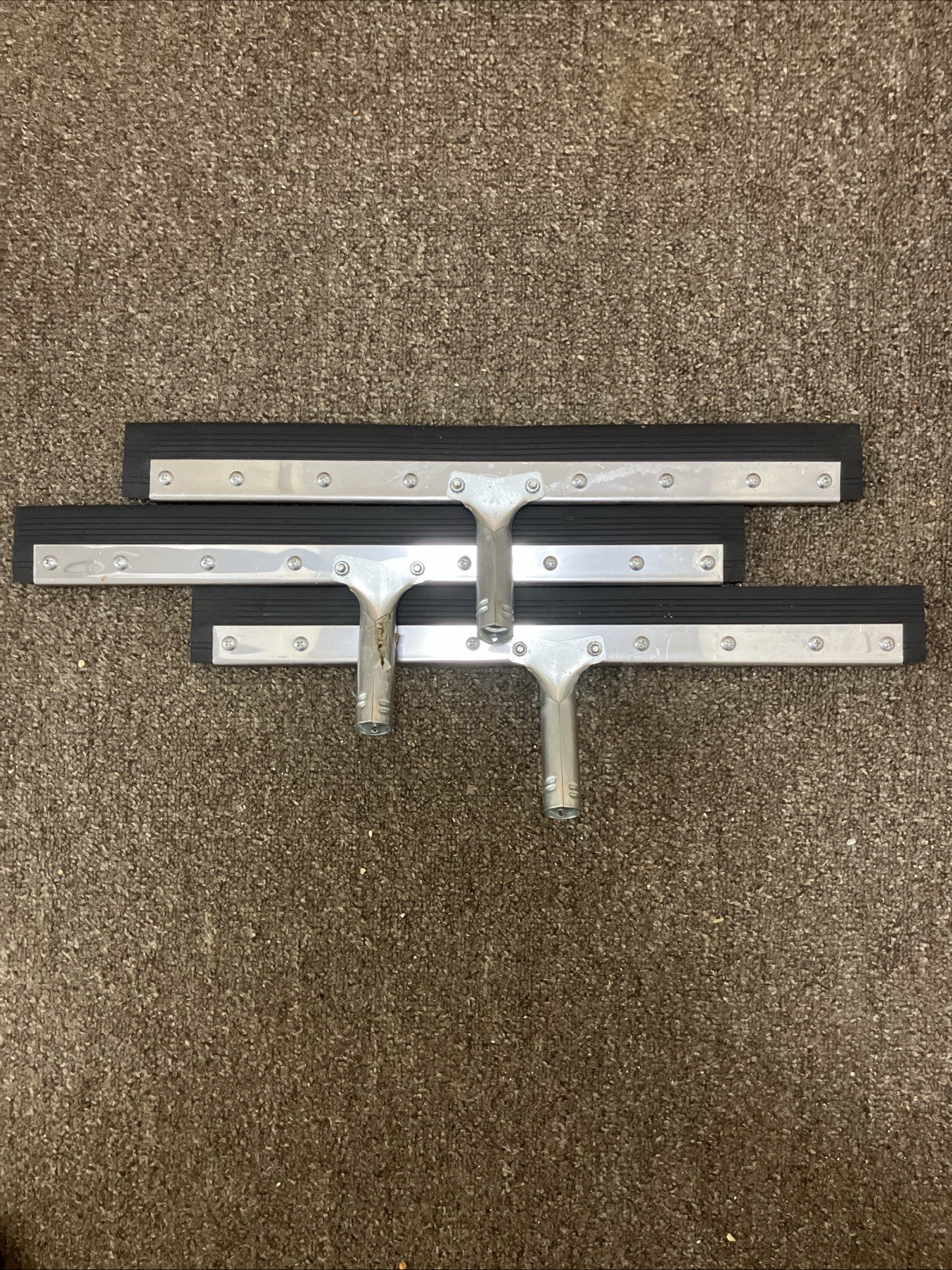 3-Pack Blue Hawk 18″ Driveway Asphalt Squeegee Head 0388037 New