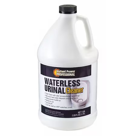 Instant Power Professional 8206 Waterless Urinal Cleaner, Clear, 1 Gal.