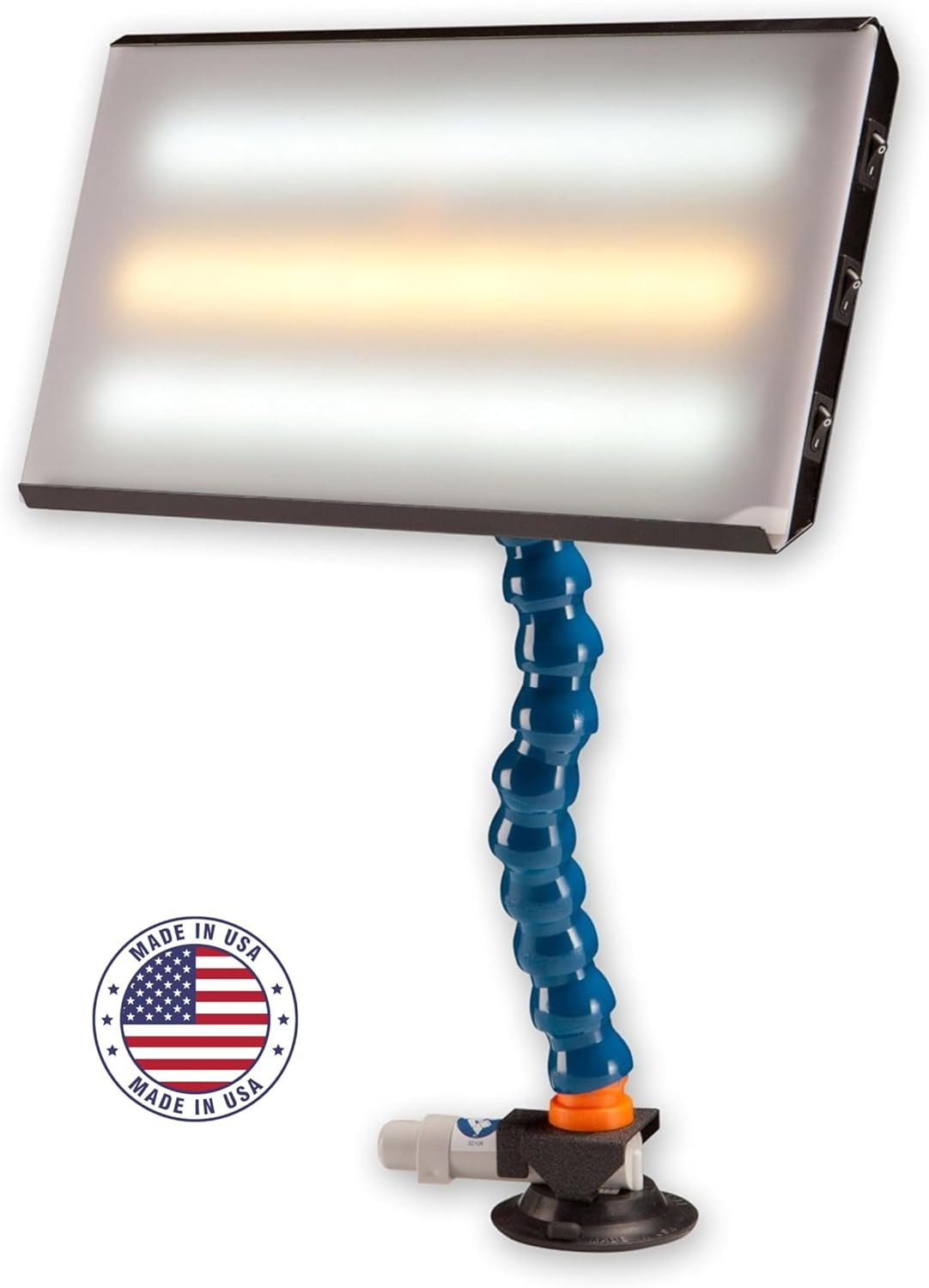 Portable LED Light for Paintless Dent Repair – 13” Panel with Cool/Warm/Cool LED