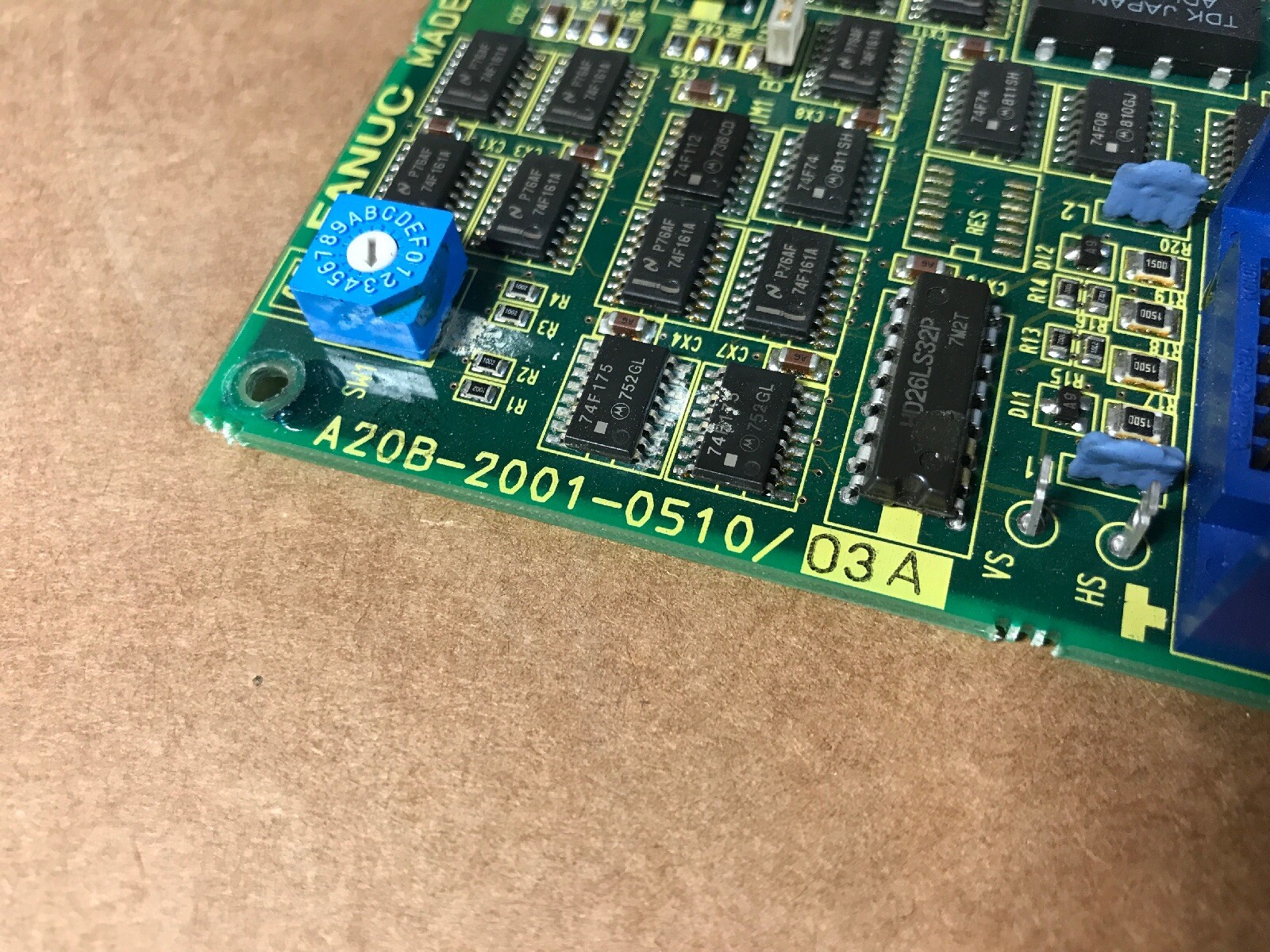 FANUC PDP / MDI CIRCUIT BOARD A20B-2001-0510 /03A Clean Fast Shipping
