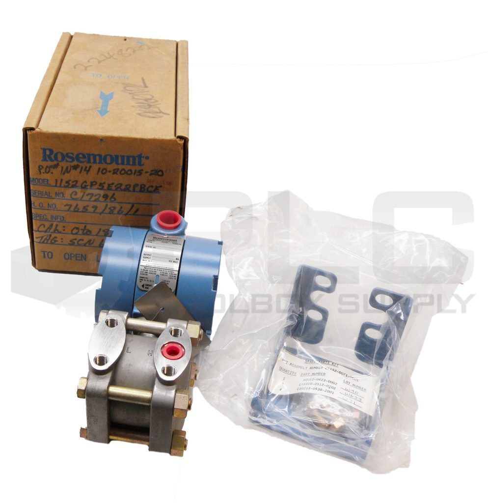 NEW ROSEMOUNT C1152GP5E22PBCE GAUGE PRESSURE TRANSMITTER 45VDC