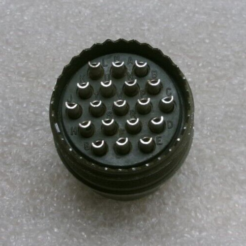 ITT CANNON MS3106F22-14S CIRCULAR CONNECTOR SOCKET 19-PIN #290W