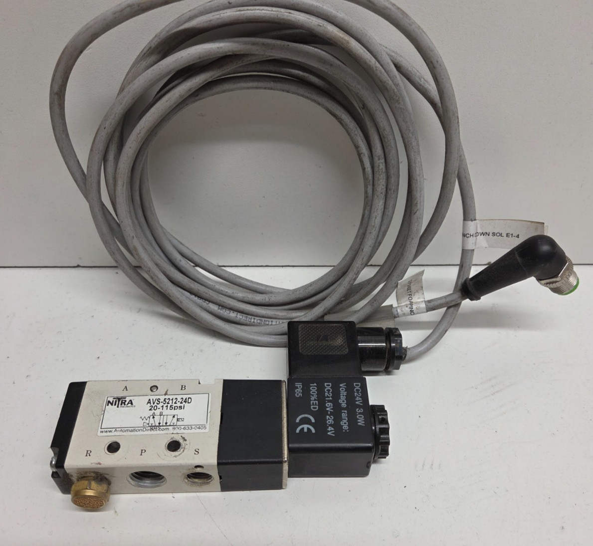 GUARANTEED! NITRA 24V 4WAY 1/4″ NPT SOLENOID VALVE AVS-5212-24D