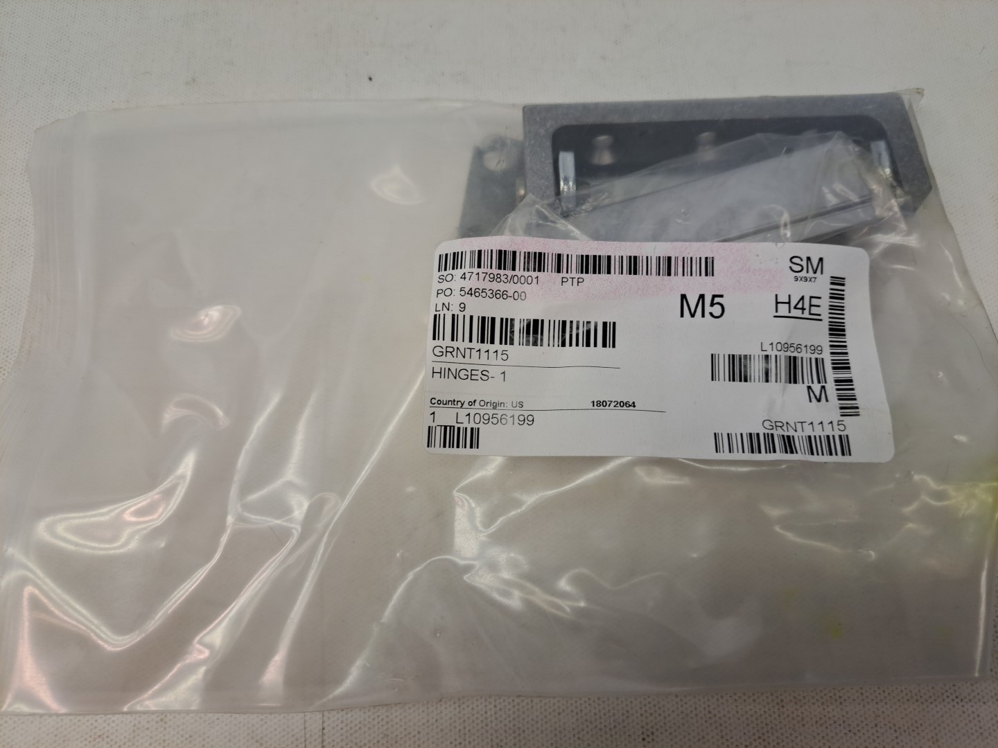 Groen GRNT1115 single hinge NEW, no box