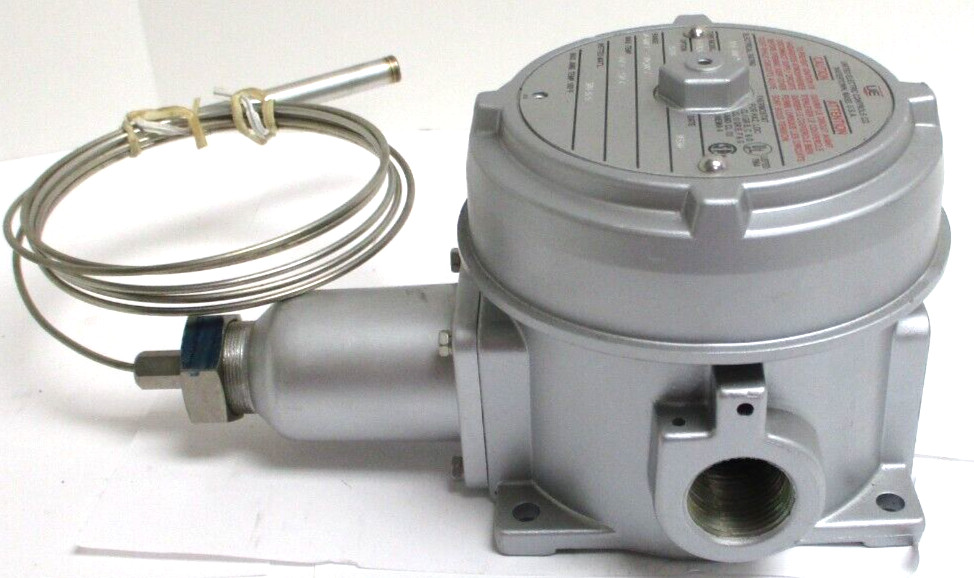 UNITED ELECTRIC CONTROL, B121-120, 15A 480 VAC, RANGE 0-225 F, SURPLUS