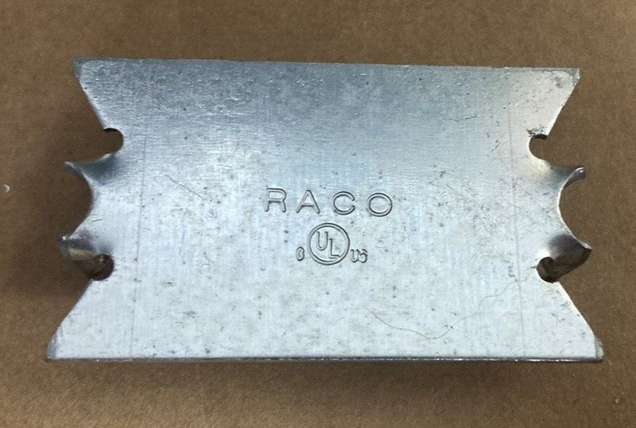Hubbell Raco 2710 Cable Protector Plate 2-9/16” by 1-1/2” 48 Pack