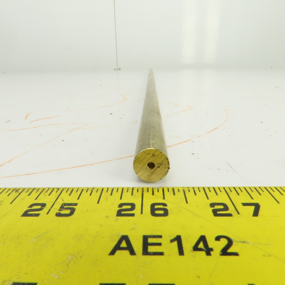 1/2″ Solid Brass Round Bar Stock 29-1/2″ OAL