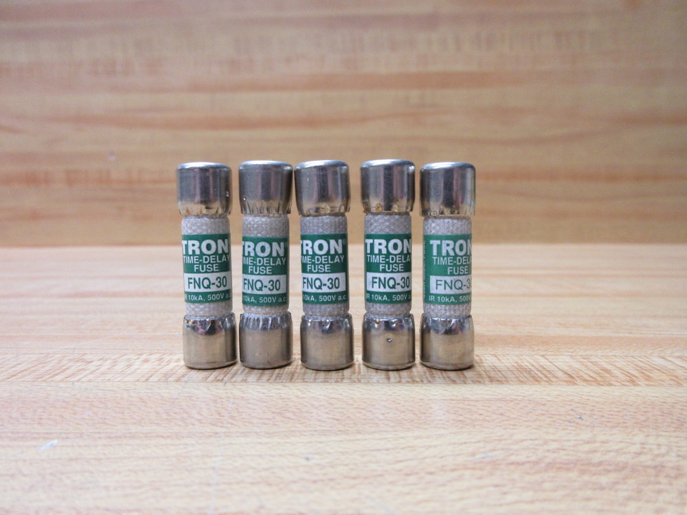 Buss FNQ-30 Bussmann Fuse Cross Ref 4XC64 (Pack of 5)