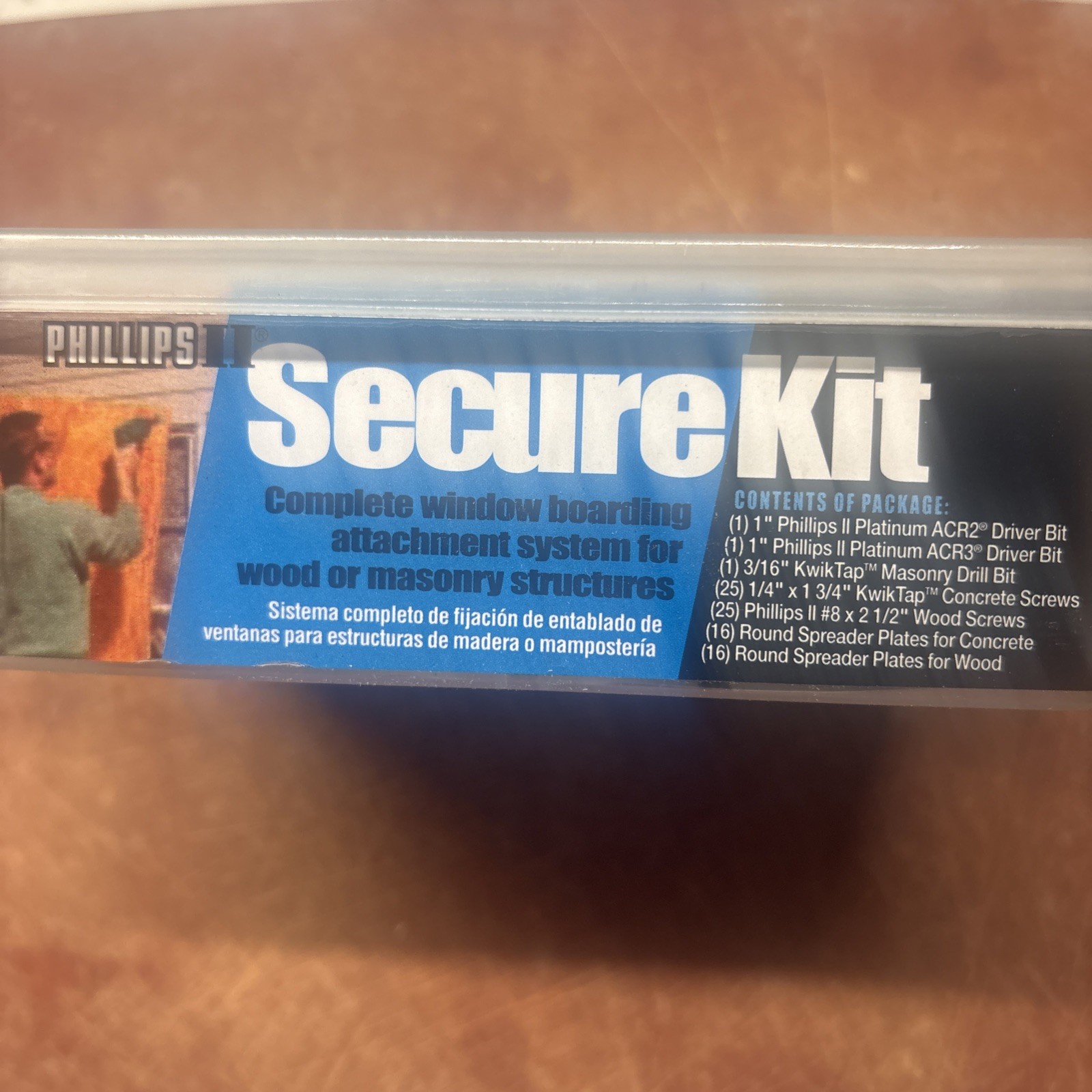 Phillips II Secure Kit (Complete Window Boarding Attachment System)