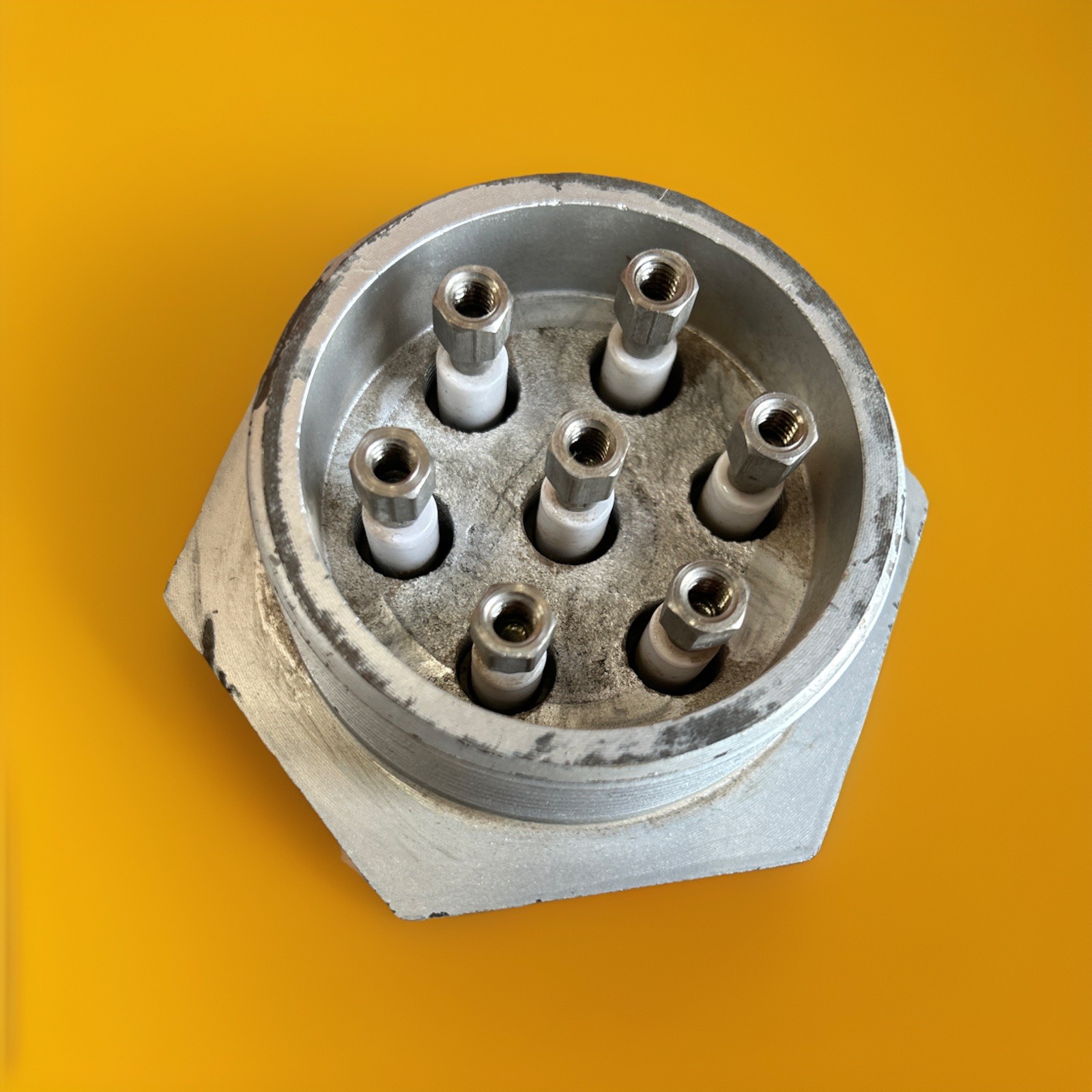 🔥McGraw Edison / B/W Controls 7-Probe Liquid Level Electrode Holder ~ 1 Unit