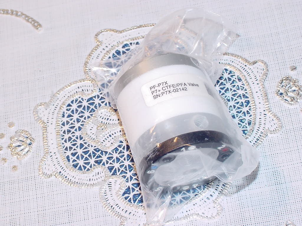 ESI PF-P7X P7+ CTFE/PFA Fluoropolymer High Purity Sample Valve New Sealed
