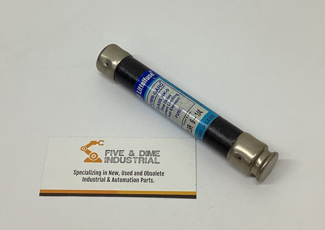LittelFuse Power-Gard FLSR-6-1/4 Time Delay Current Limiting