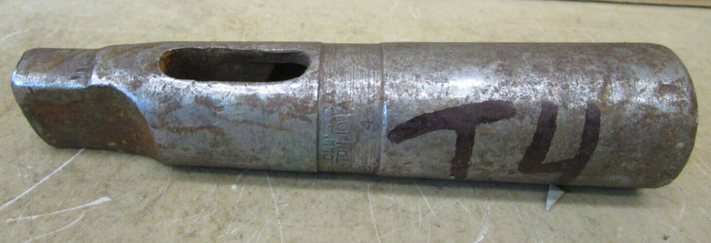 MT3 to MT4 Morse Taper Adapter ~5″ Length 1527OMF