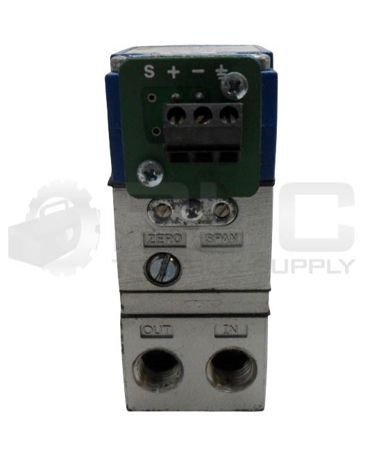 CONTROL AIR INC 900X ELECTRIC TO PNEUMATIC TRANSDUCER 20-100PSIG