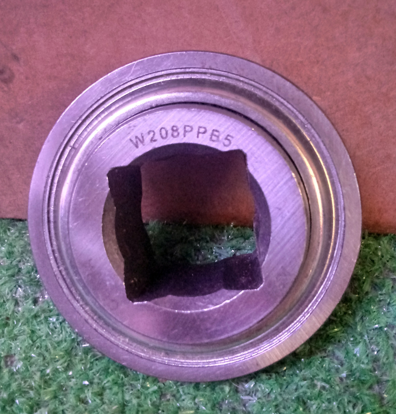 1 NEW ASC W208PPB5 SQUARE BORE AGRICULTURAL AG BEARING NNB *** MAKE OFFER ***