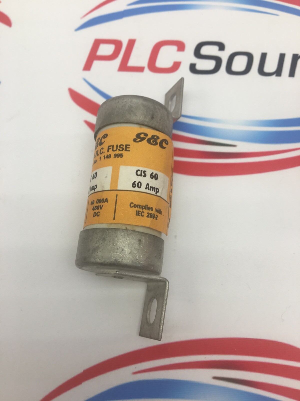 GEC CIS60 60A HRC FUSE LINKS Lot of 5