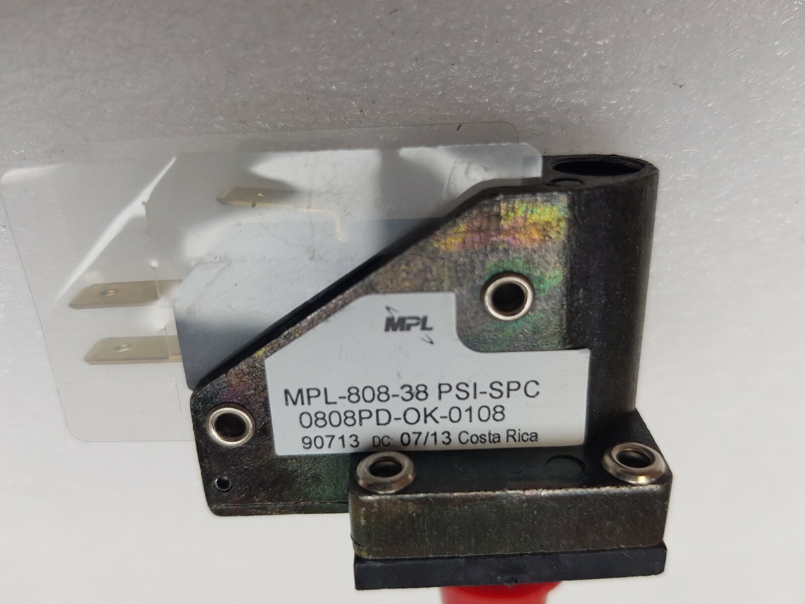 Mpl MPL-808-38 PSI-SPC Pressure Switch Lumenis