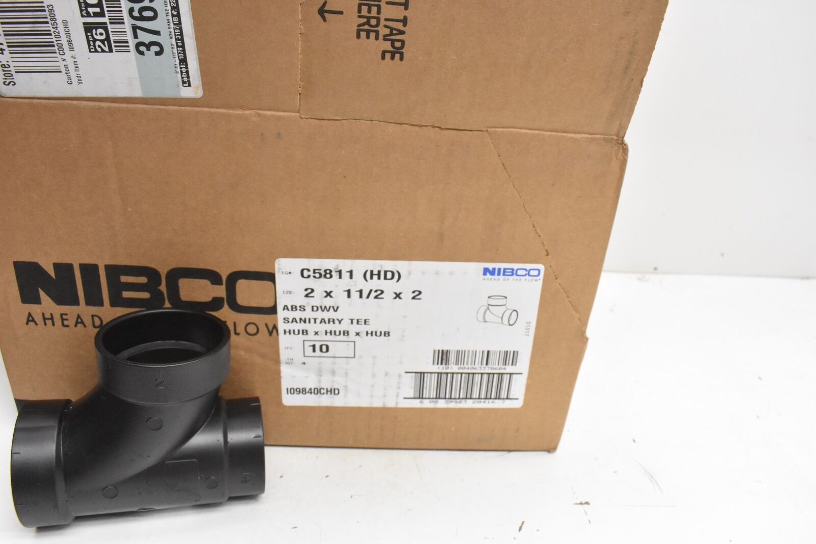 Nibco Sanitary Tee 2″ X 1-1/2″ X 2″ C5811 (Lot of 10)