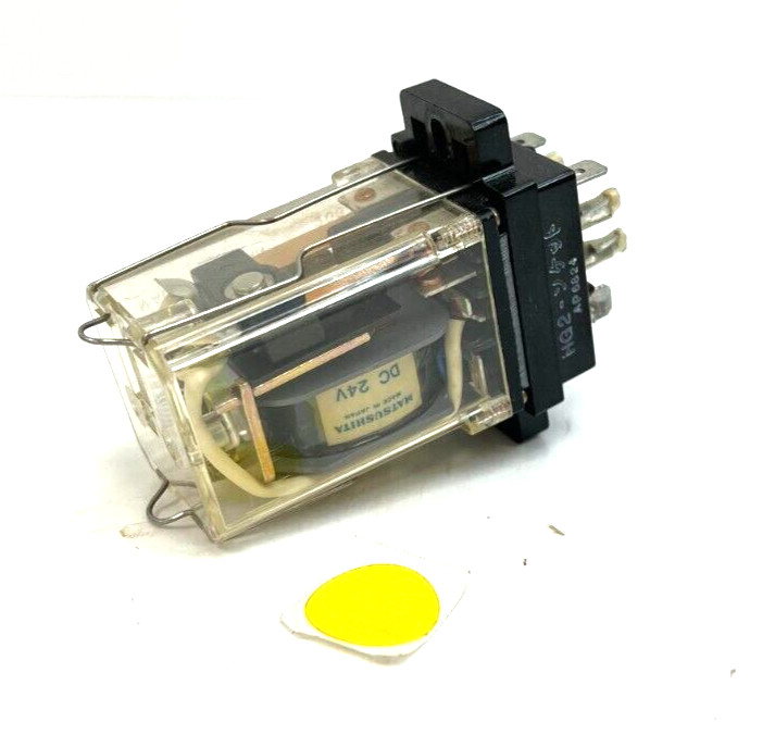 UNBRANDED HG2-DC24V POWER RELAY 20A 24VDC 8 PIN OAL 3-1/8″