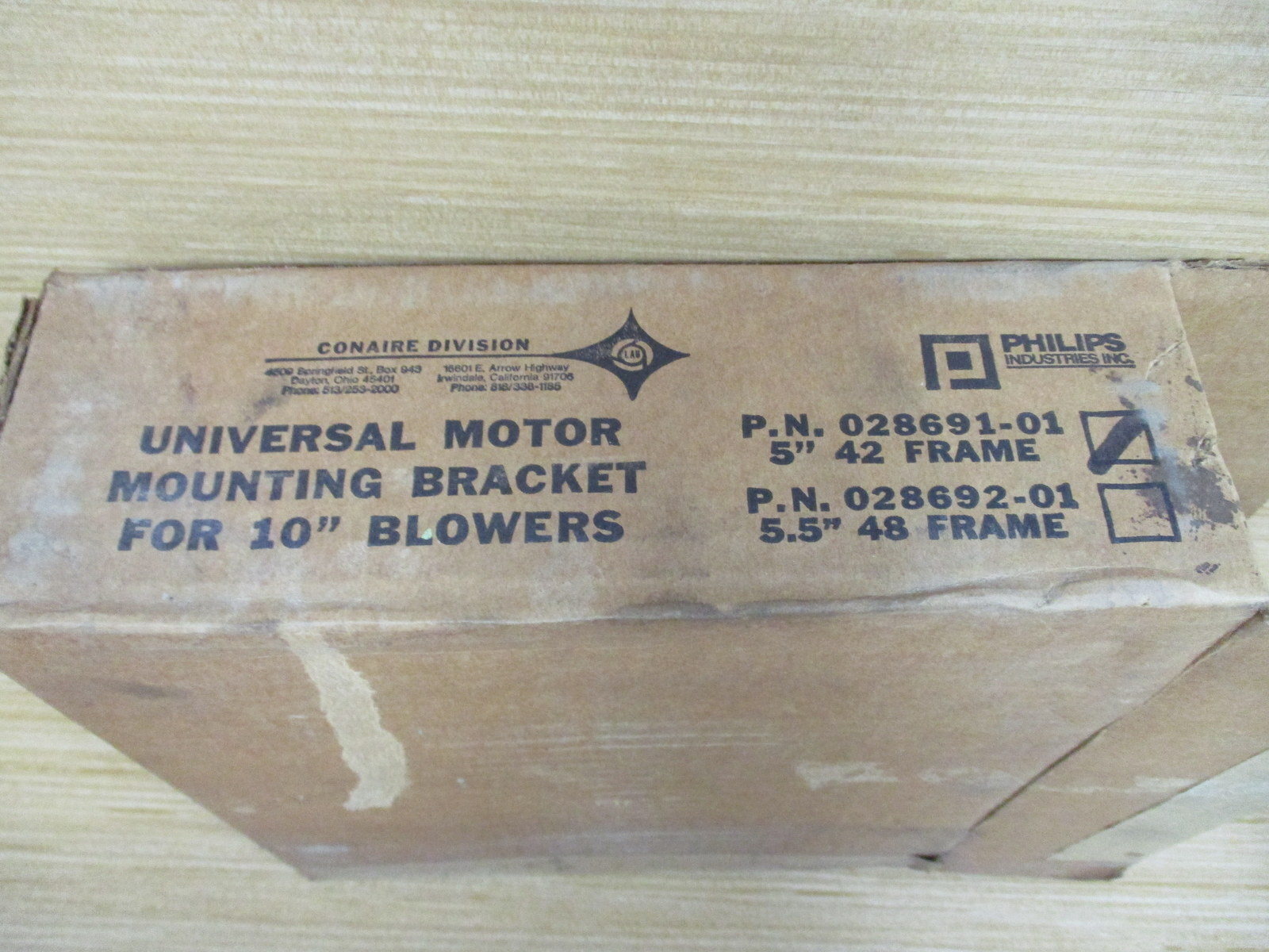Philips 028691-01 Motor Mounting Bracket 5″ 42 Frame