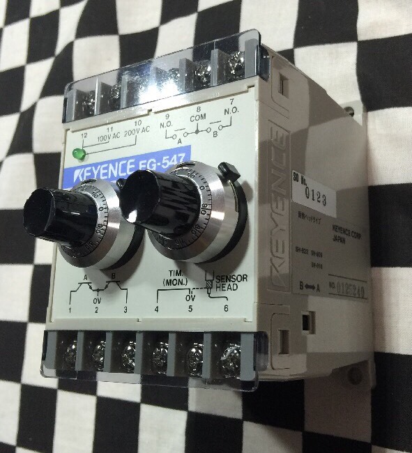 Keyence Position Amplifier EG-547SO, EG-547, Shipsameday W/2-3daysshipping#1474T