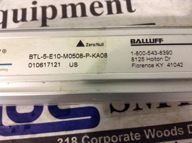 Balluff Micropulse Transducer – BTL-5-E10-M0508-P-KA08 w/Warranty