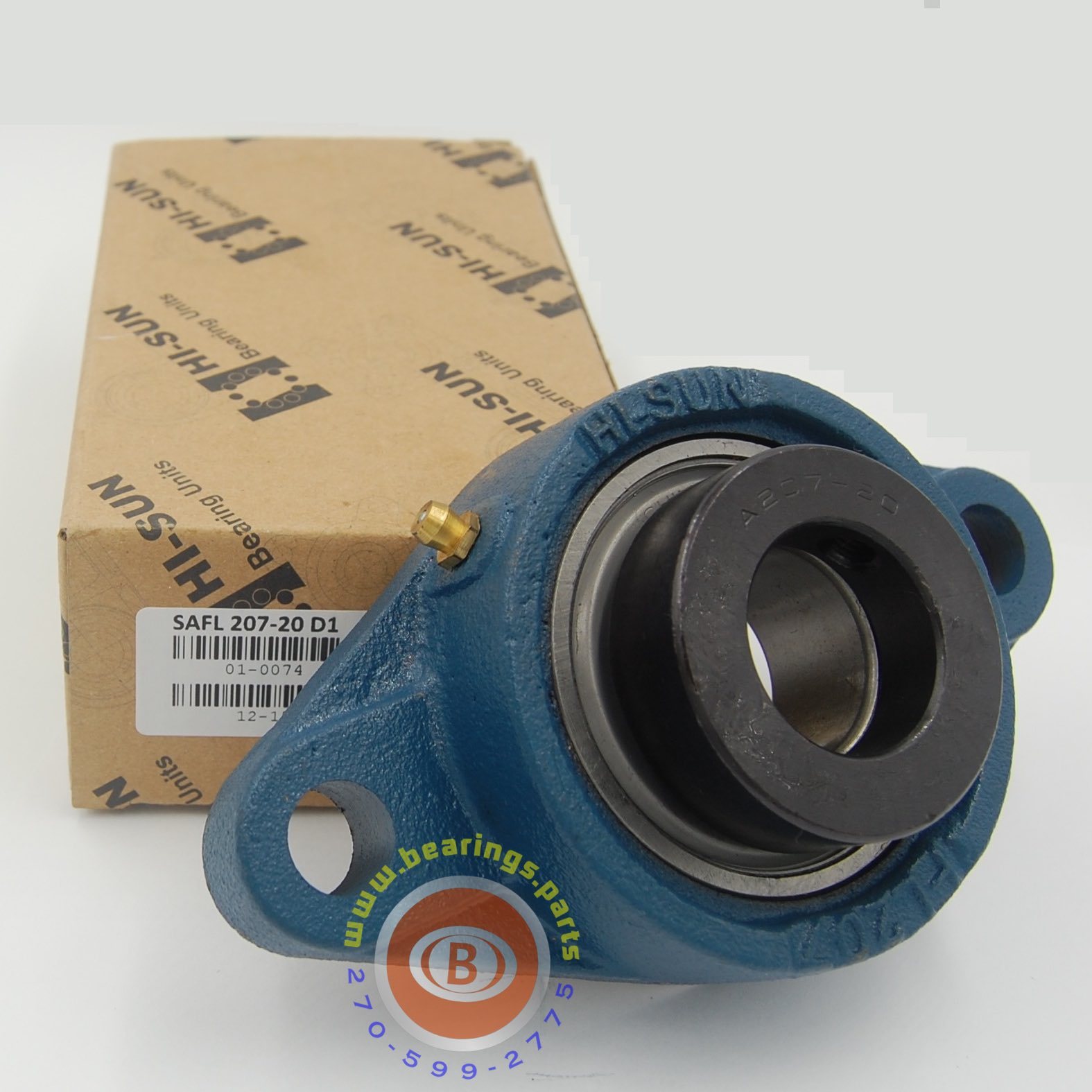 SAFL 207 20 (SFT 1.1/4 EC) – Oval Flange Unit with a 1.1/4 inch bore