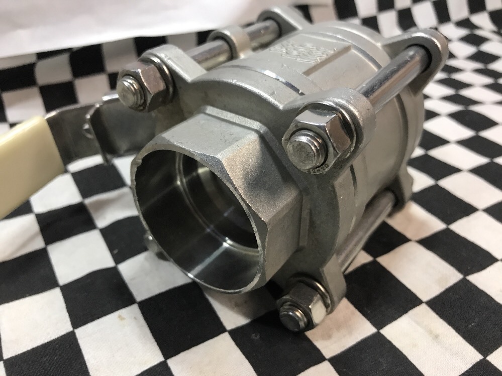 Sam-Flow 1-1/2″ Socket Weld Ball Valve 1000 WOG, CF8M, SHIPSAMEDAY#1375B1