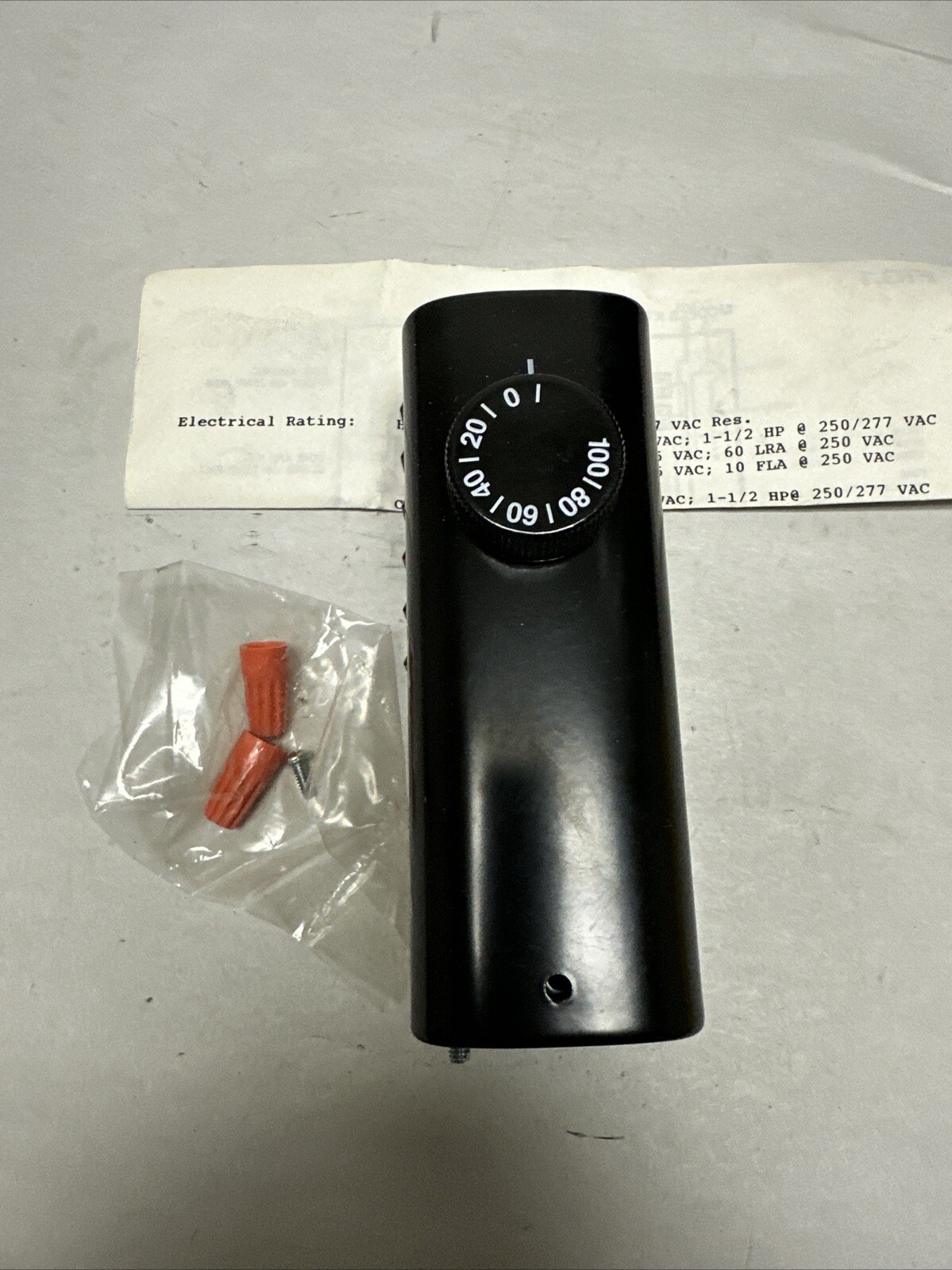 TPI,KT-110,Temperature/Ventillation Controler -10 to +100 Degree Farenheit NEW