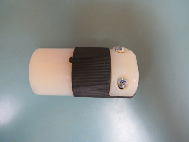 HUBBELL HBL5369C Qty of 1 per Lot Power Entry Connector, Power Entry, 20 A, Bla