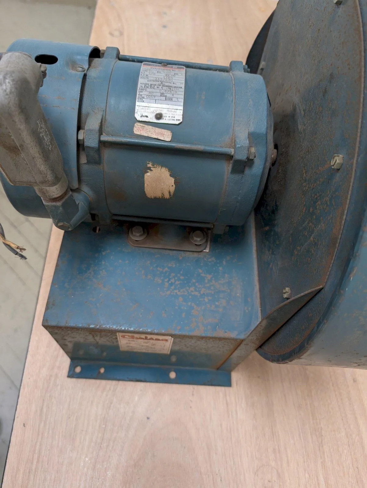 Reliance 0.5 HP AC Motor C56E2502N-IU 115/230V 1725 RPM + Chelsea UPD12FA EH Pum