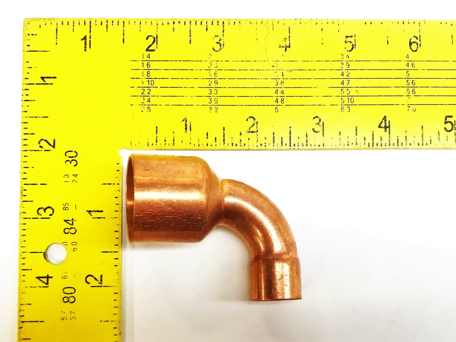 Unbranded 1″ Seat x 1/2″ Sweat Copper Reducing Elbow [Lot of 3] NOS