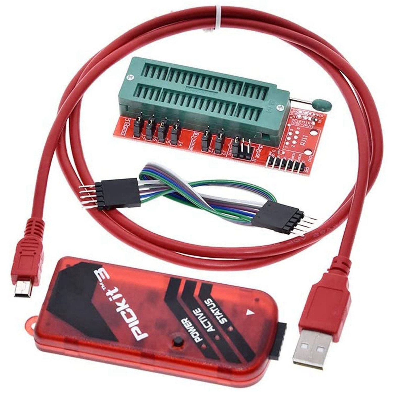 3X PICKIT3 Programmer + PIC ICD2 PIC Kit 2/3 Programming Adapter Universal9727