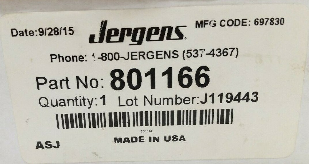 Jergens 801166 KLP T-Handle