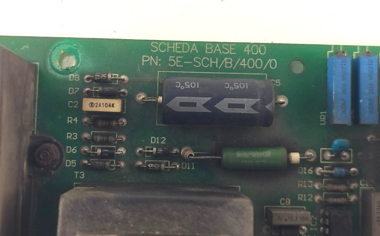 Scheda Base 400 Pcb Card 5E-SCH/B/400/0