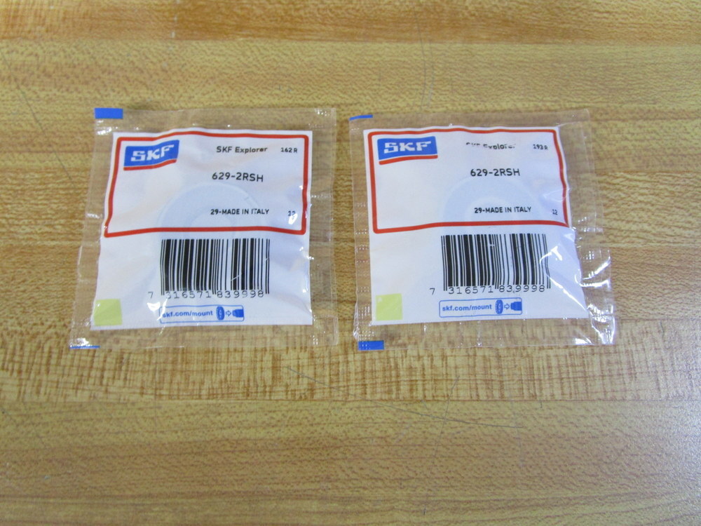 SKF 629-2RSH Ball Bearing 6292RSH (Pack of 2)