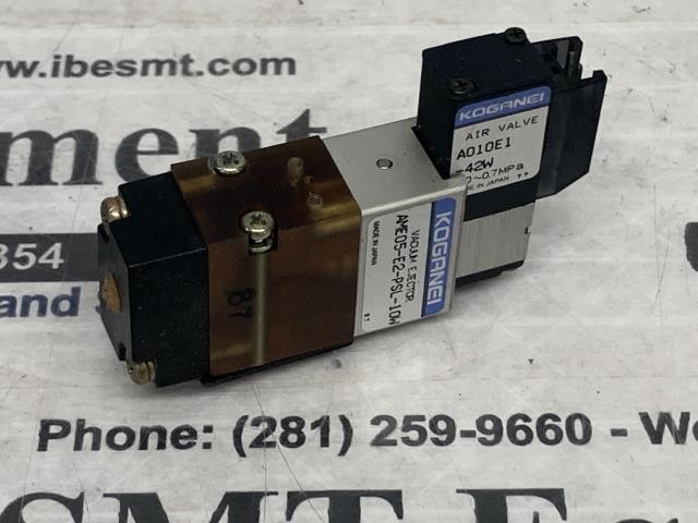 Lot of (6) Koganei Vacuum Ejector – AME05-E2-PSL-10W – A010E1-42W w/Warranty