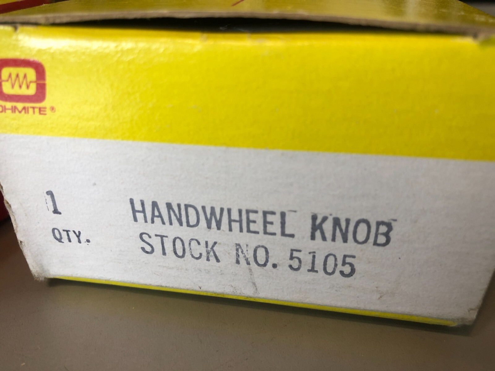 Ohmite, Handwheel Knob, 5105