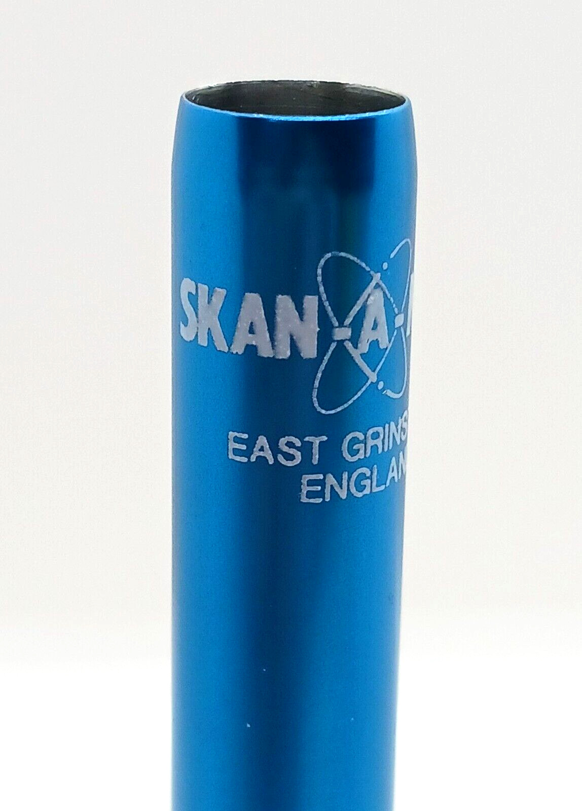 SKAN-A-MATIC Blue Aluminum Tube Length- 4.63in Diameter- 0.49in