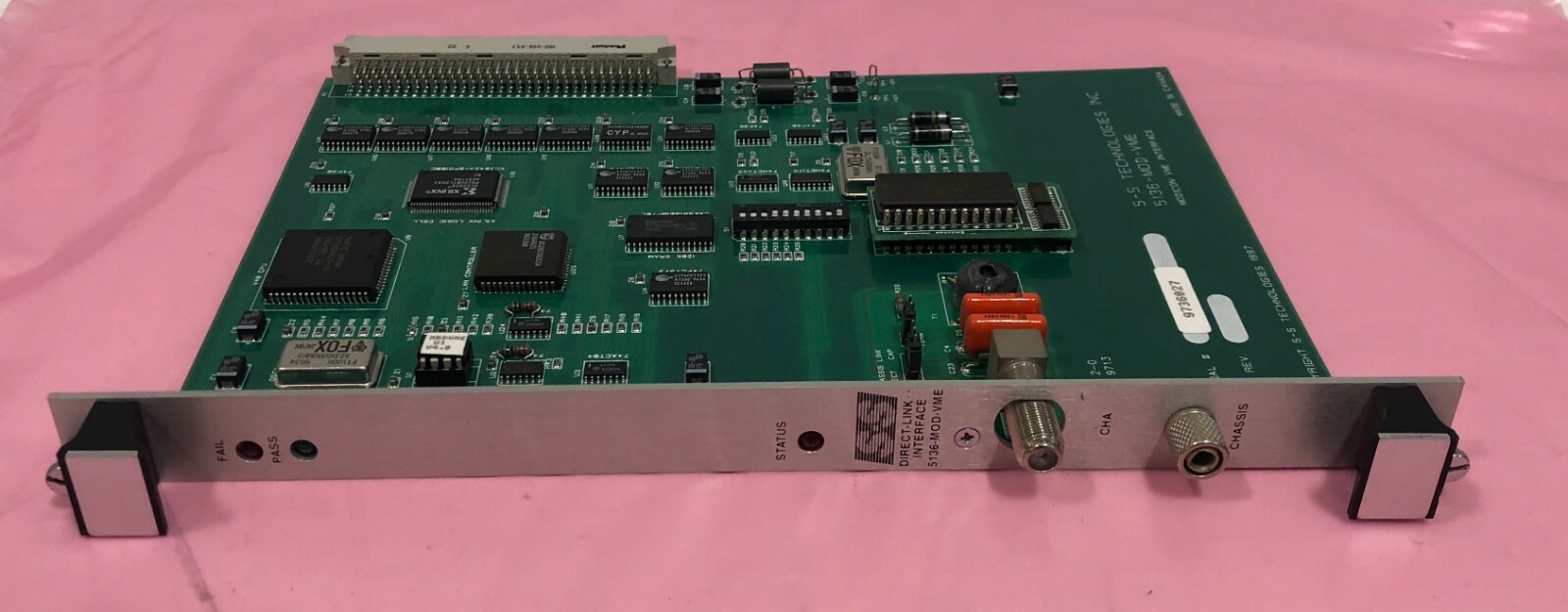 SST 5136-MOD-VME DIRECT LINK INTERFACE BOARD CARD FOR MODICON MVME S-S TECH
