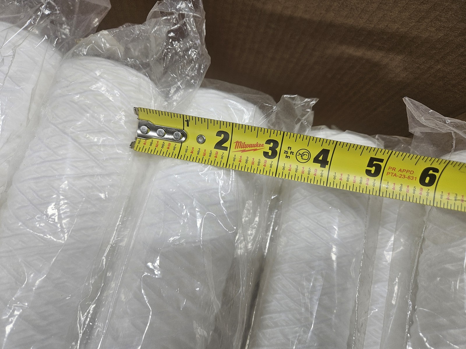 2.5 x 20 Filter Cartridge DOE Spun PP Filter 50 Micron (Qty 52)