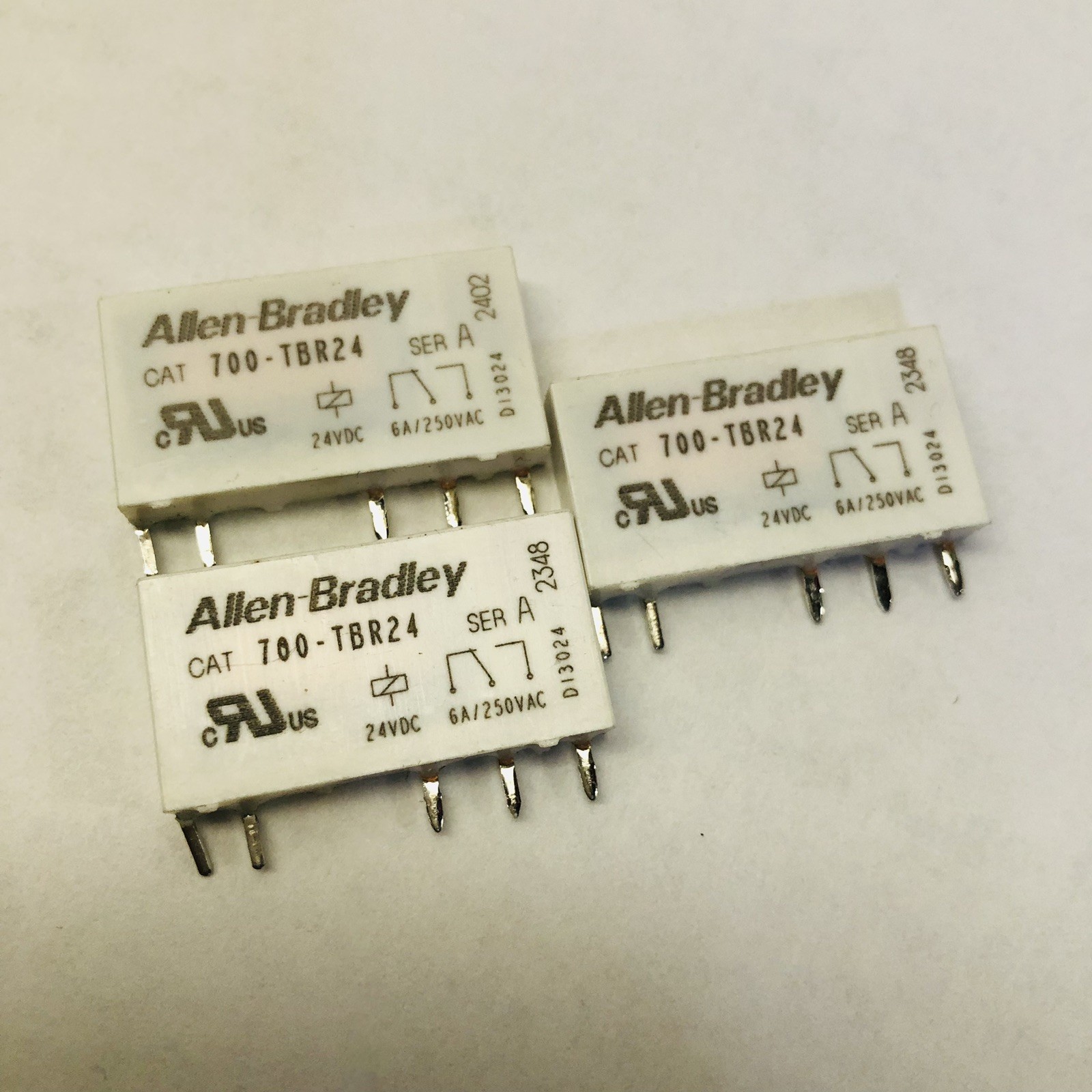 (LOT OF 3) ALLEN-BRADLEY 24V SOLID STATE RELAYS 700-TBR24