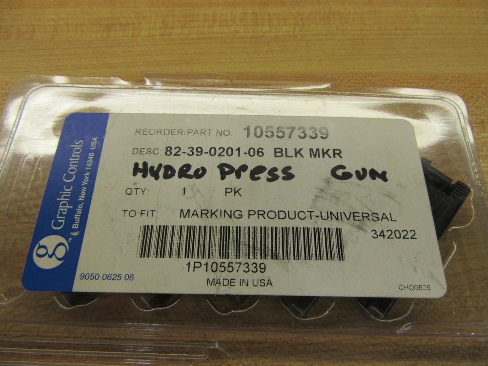 Graphic Controls 82-39-0201-06 Disposable Pen (Pack of 5)