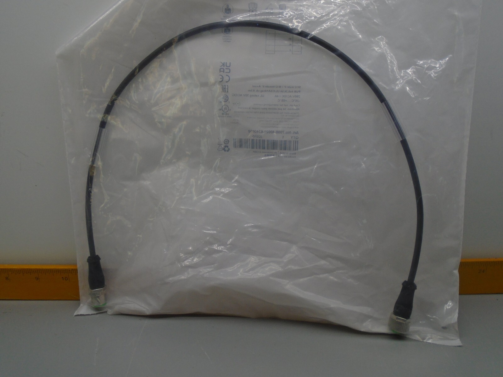 New old Stock 7000-40021-6340050 Murr Elektronik Cable R62