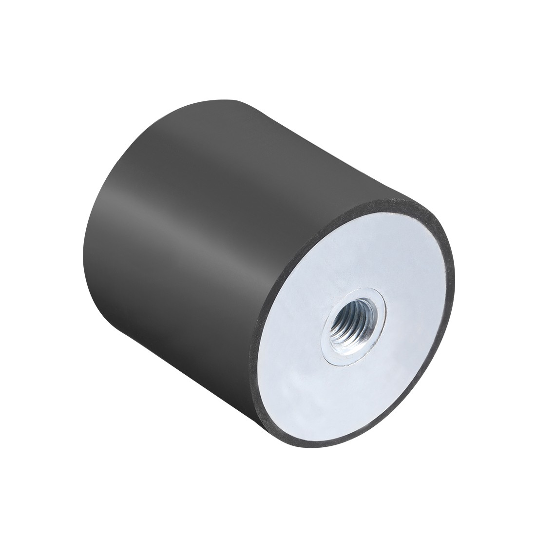 50 x 50mm M10 Thread Female Rubber Mount Silent block Base Block