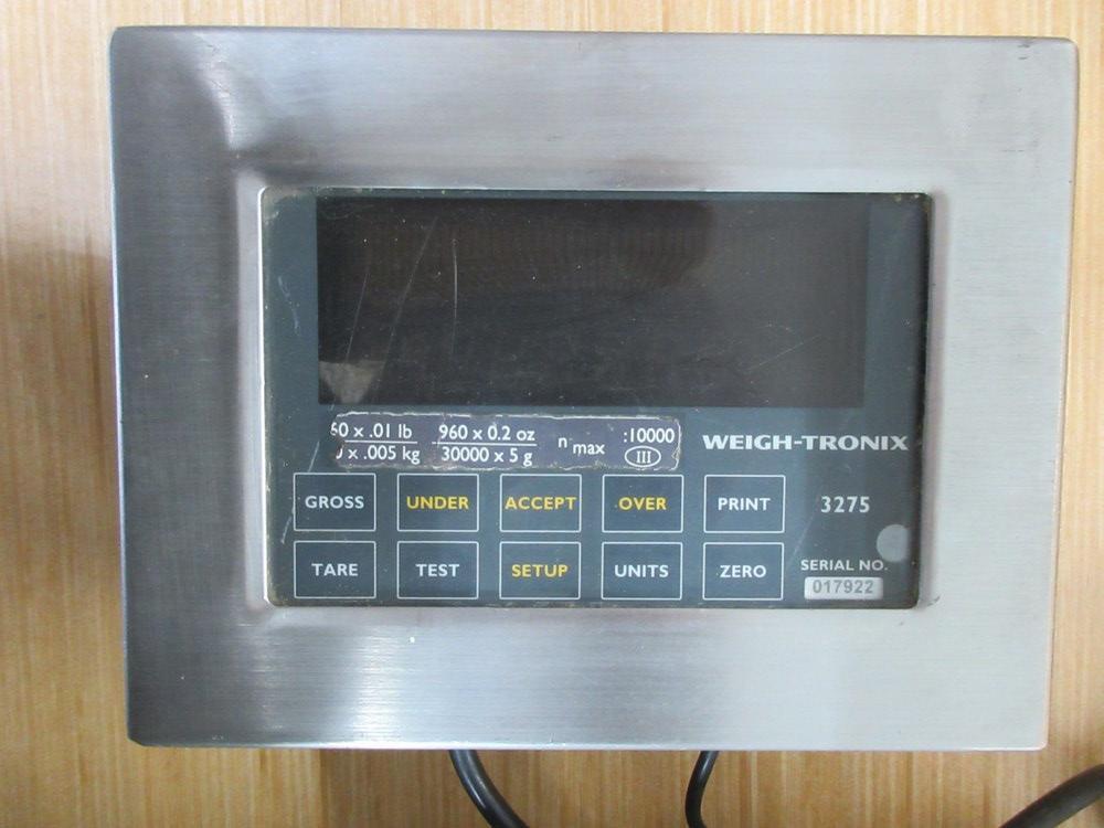 Weigh-Tronix 3275 Checkweigher